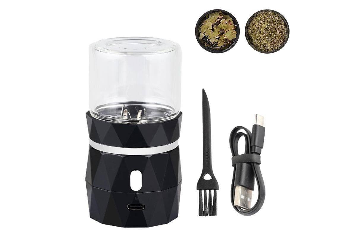 Mini Automatic Herb Grinder Spice Grinder USB Rechargeable-ST1