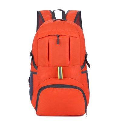 35L Ultralight Lightweight Packable Foldable Travel Camping Hiking Outdoor Sports Backpack Daypack（orang)