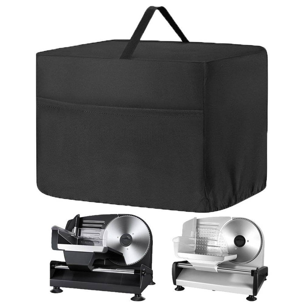 Meat Slicer Cover,Dust-proof Covers for Home compatible with Meat Slicers Commercial,Fit for Elite for Meat Slicer - 15.7"L x 11.4"W x 11.4"H(Only cover, excluding machine and other accessories)