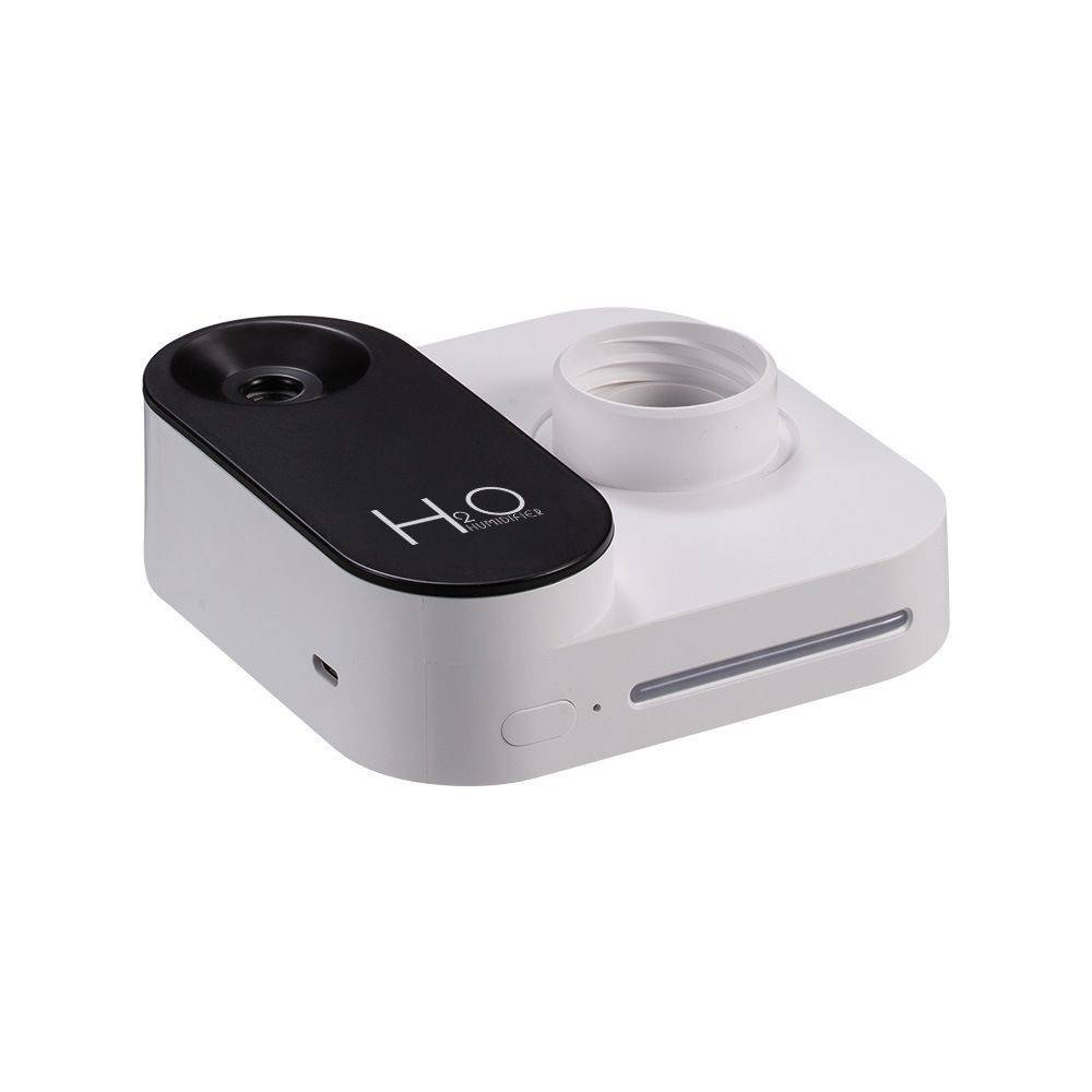Winter Dryness Savior! Portable Humidifier Goes Viral, Your On-the-Go Hydration Essential for Business Trips and Office(WHITE)