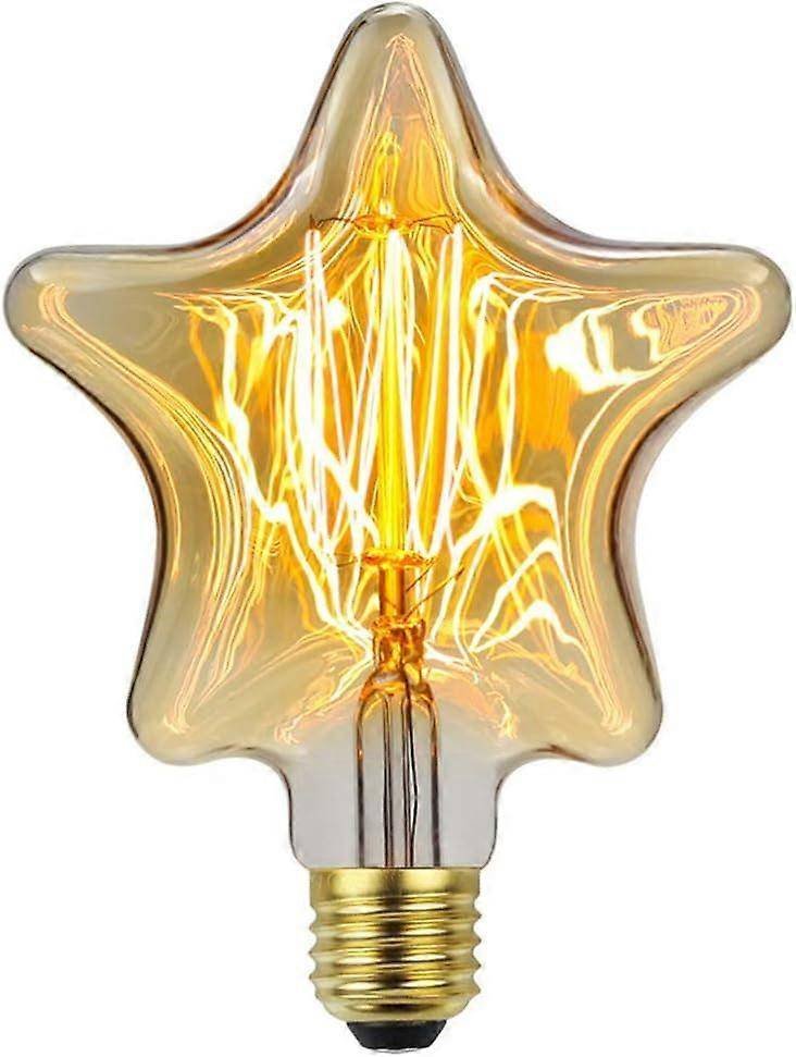 Star Shaped Vintage Edison LED Decorative Art Bulb
