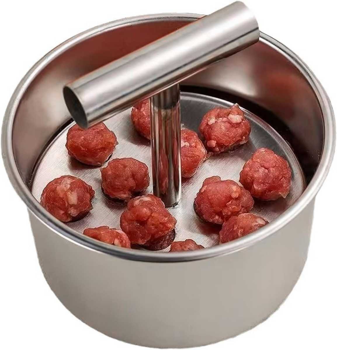 Stainless Steel Meatball Maker Scoop Silver 1 Piece