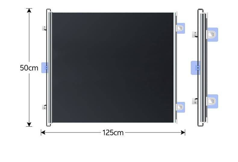 Removable Safety Gate for Babies Children and Pets No Drilling Required, 75 x 28 inches