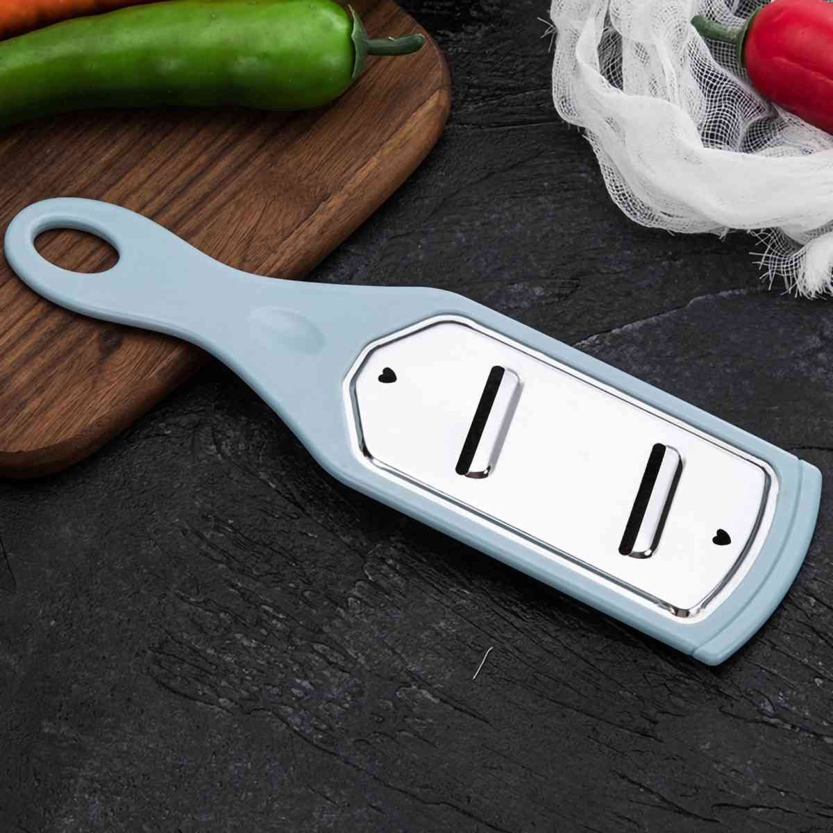 Hand Grater Manual Vegetable Grater with Soft Grip Handle for Home Hotel Restaurant
