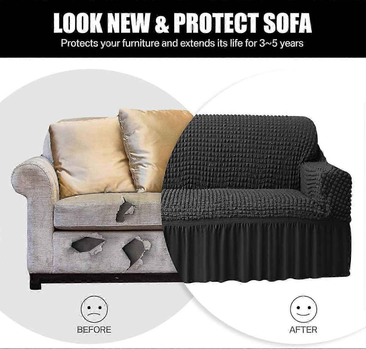 Elastic Non-Slip Sofa Cover Stretch Slipcover Couch Protector