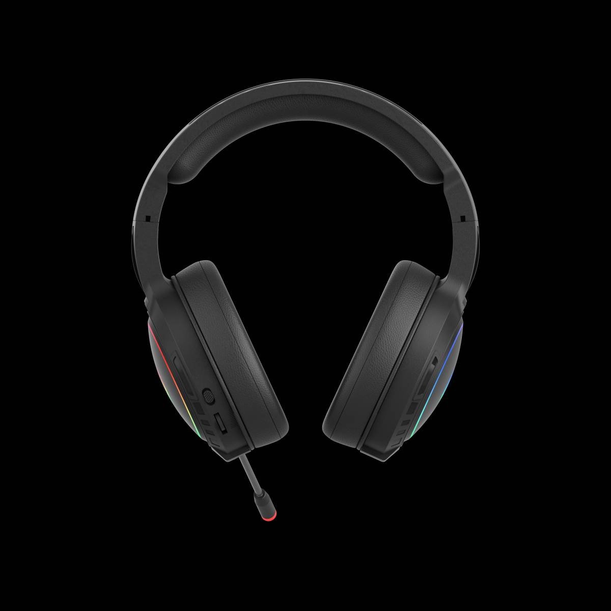 HP DHE-8006 Wired USB 7.1 Surround Sound Gaming Headset RGB LED for PC / Laptop-USB