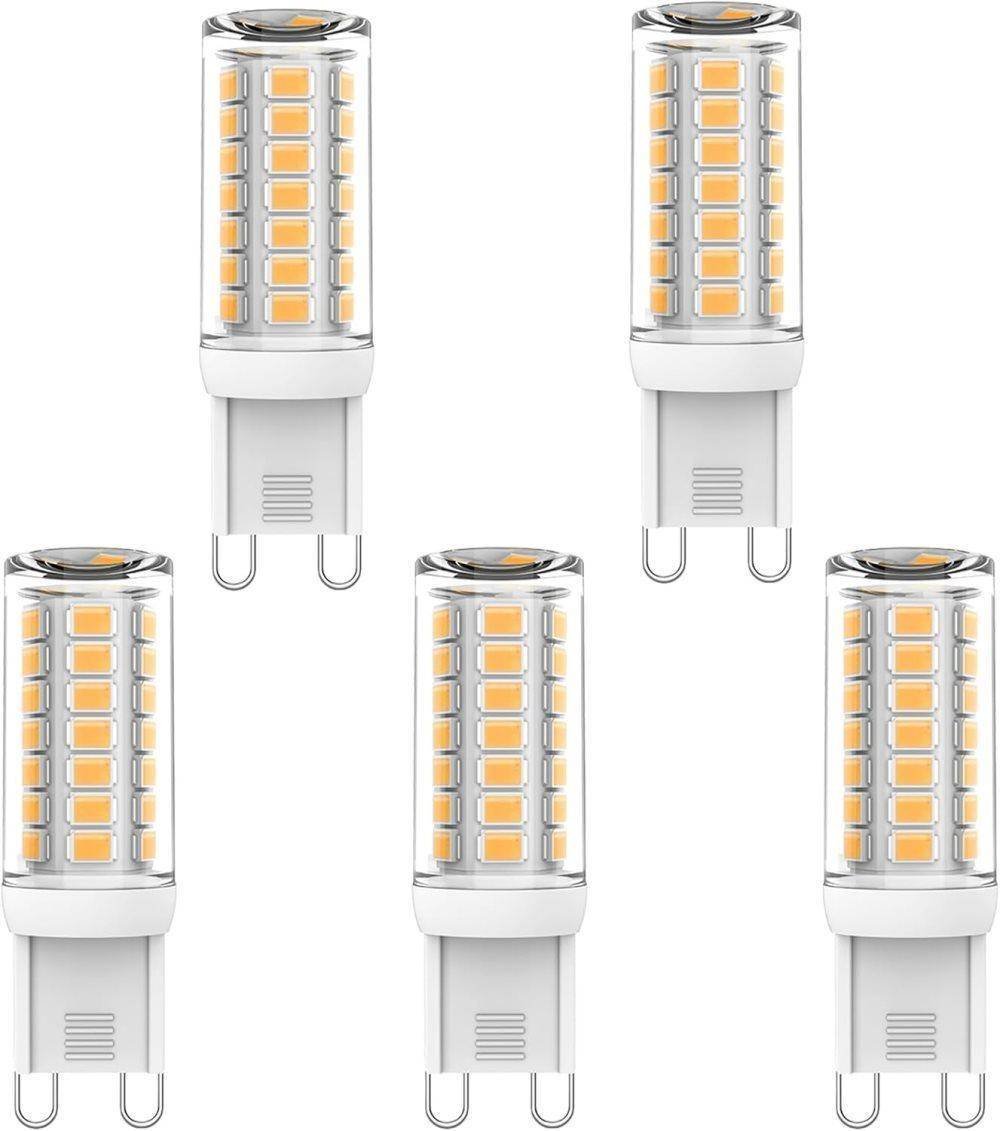 5pcs G9 LED Bulbs 3W White Light