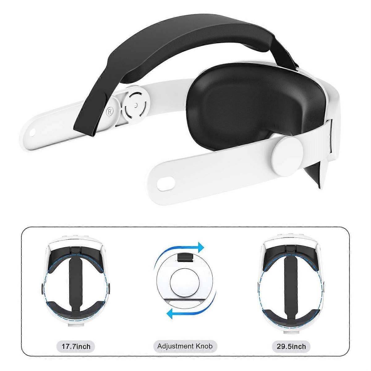 Type B Adjustable Replacement Head Strap for Meta Quest 3 Head-Mounted Smart VR Headset Accessories