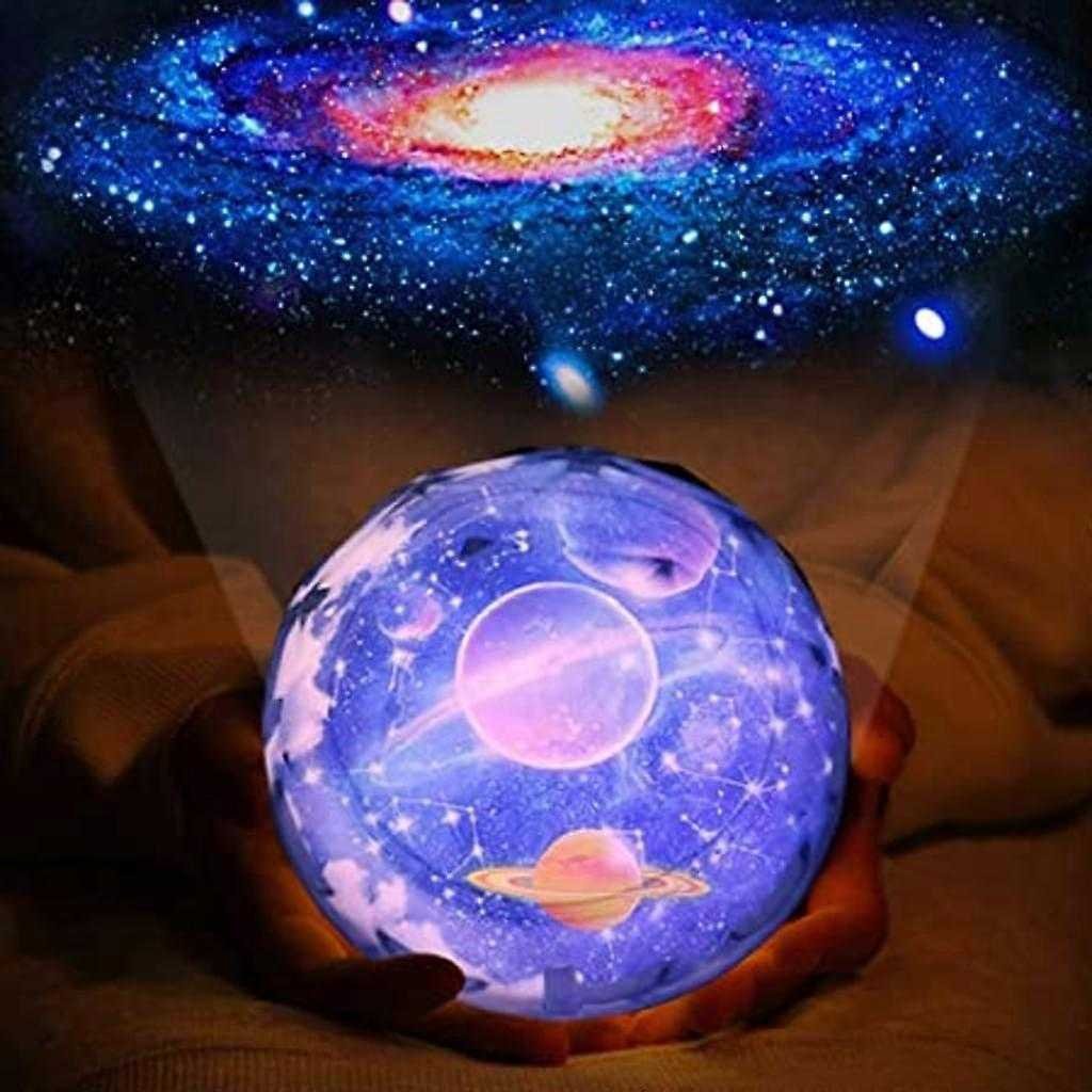 Starry Night Light, Planetary Projector Earth Universe LED Light Colorful Starry Sky babies babies Christmas Gifts