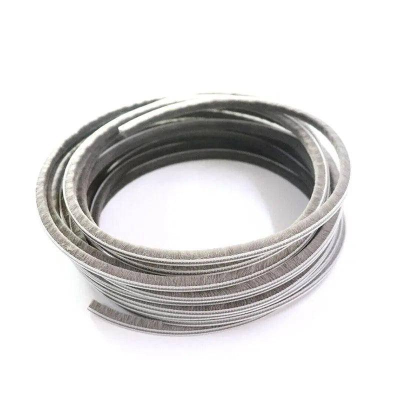 10M Hairy Seal Brush for Door & Window Draught Exclusion - 5x6mm（10M）
