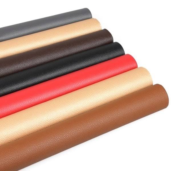 Self-Adhesive Leather Fix Repair Patch Stick Sofa Repairing Sub - Perfect Red 35*137CM