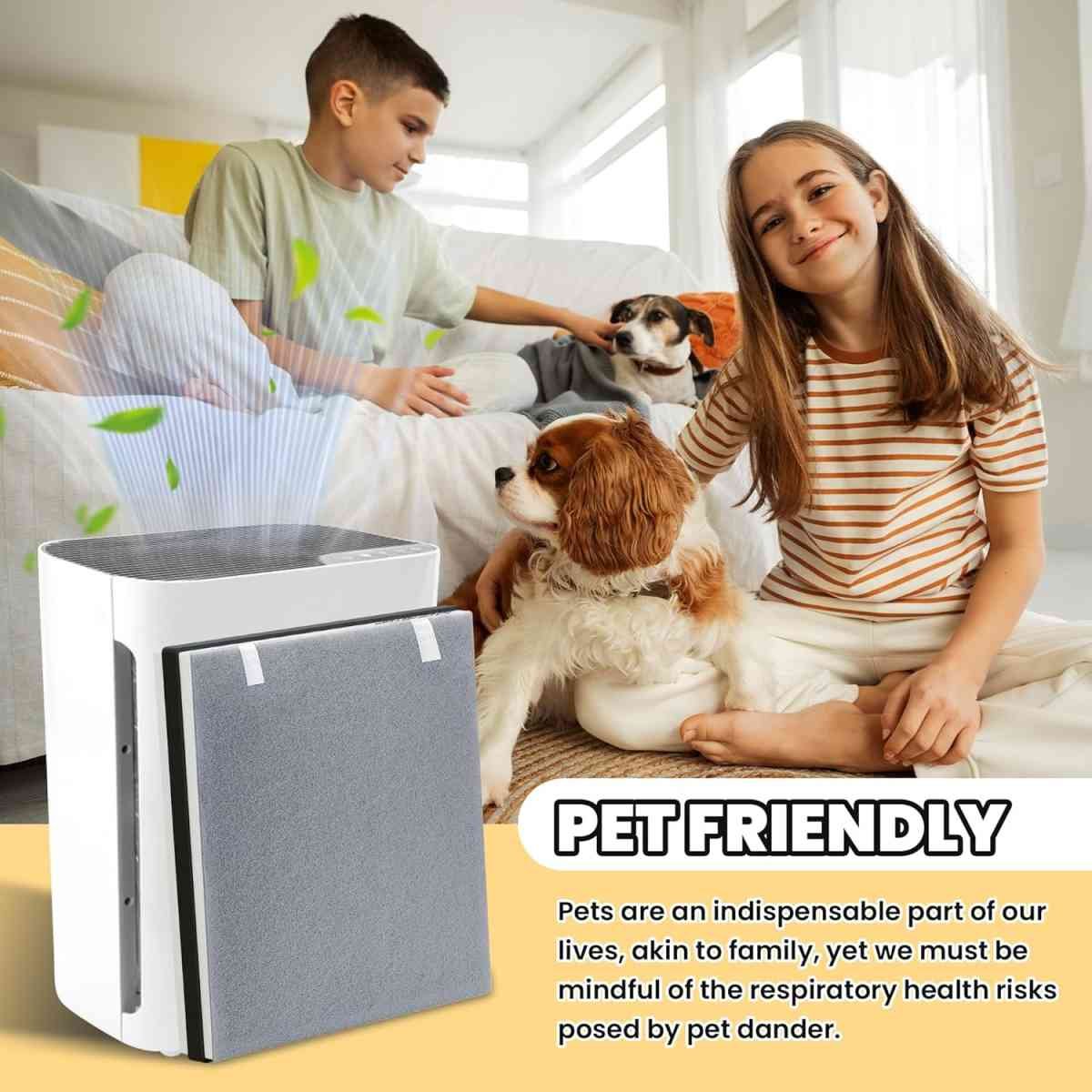 Vital 100 Replacement Filter for LEVOIT Air Purifier, 3-in-1 Pre, H13 High-Efficiency Activated Carbon Filtration System, Replace Part # Vital 100-RF, Pack of 2, By