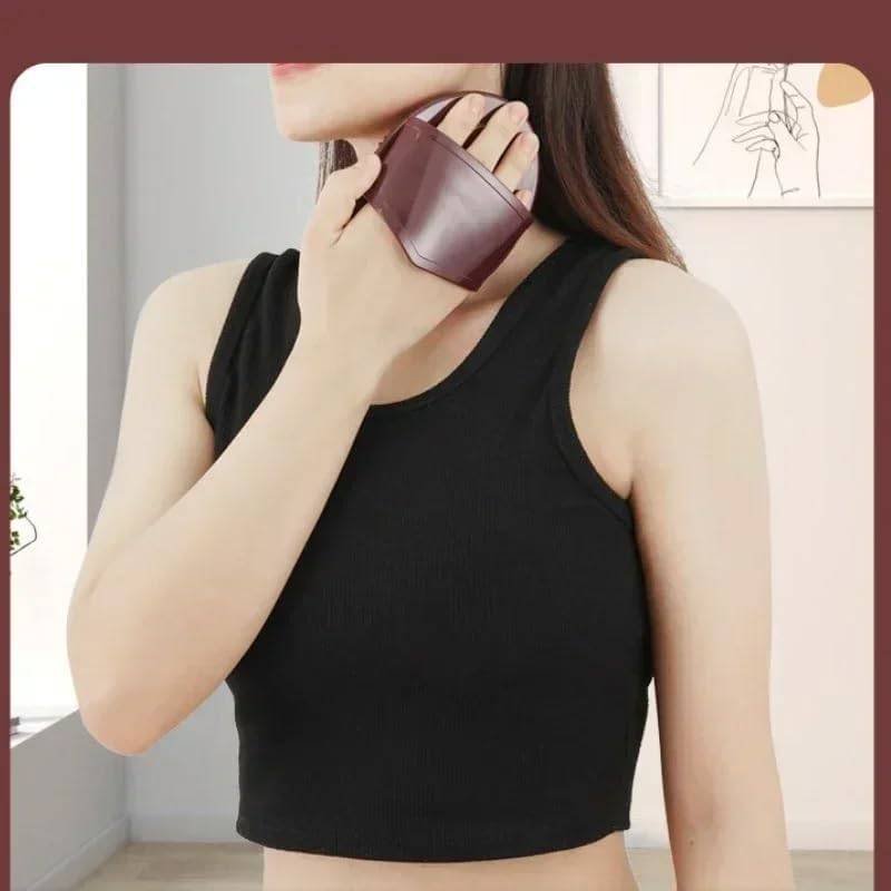 Meridian Massage Brush Calf Neck Waist Massager Abdominal Back Slimming Brush Guasha Scraping Weight Loss Body Massager (2 pc)