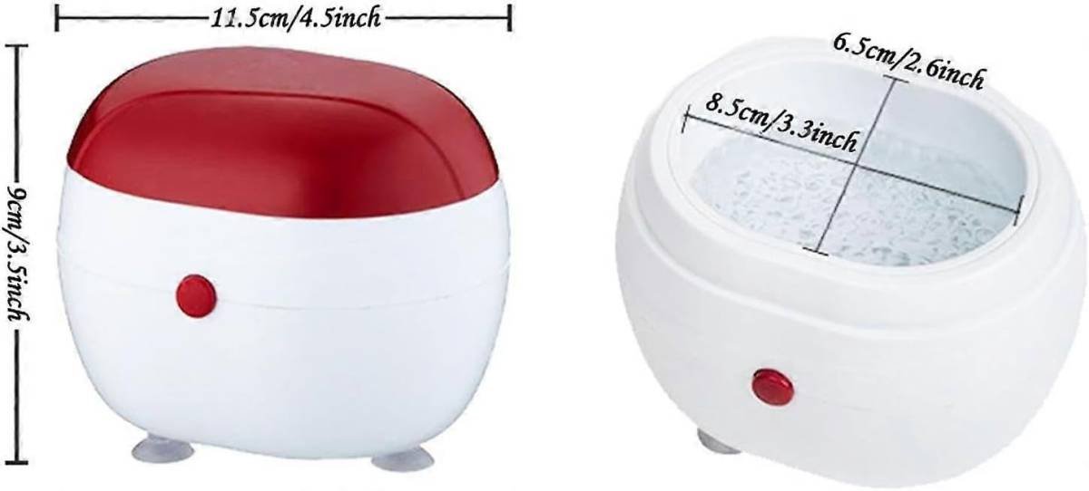 Mini Ultrasonic Jewelry Cleaner for Accessories & Small Instruments