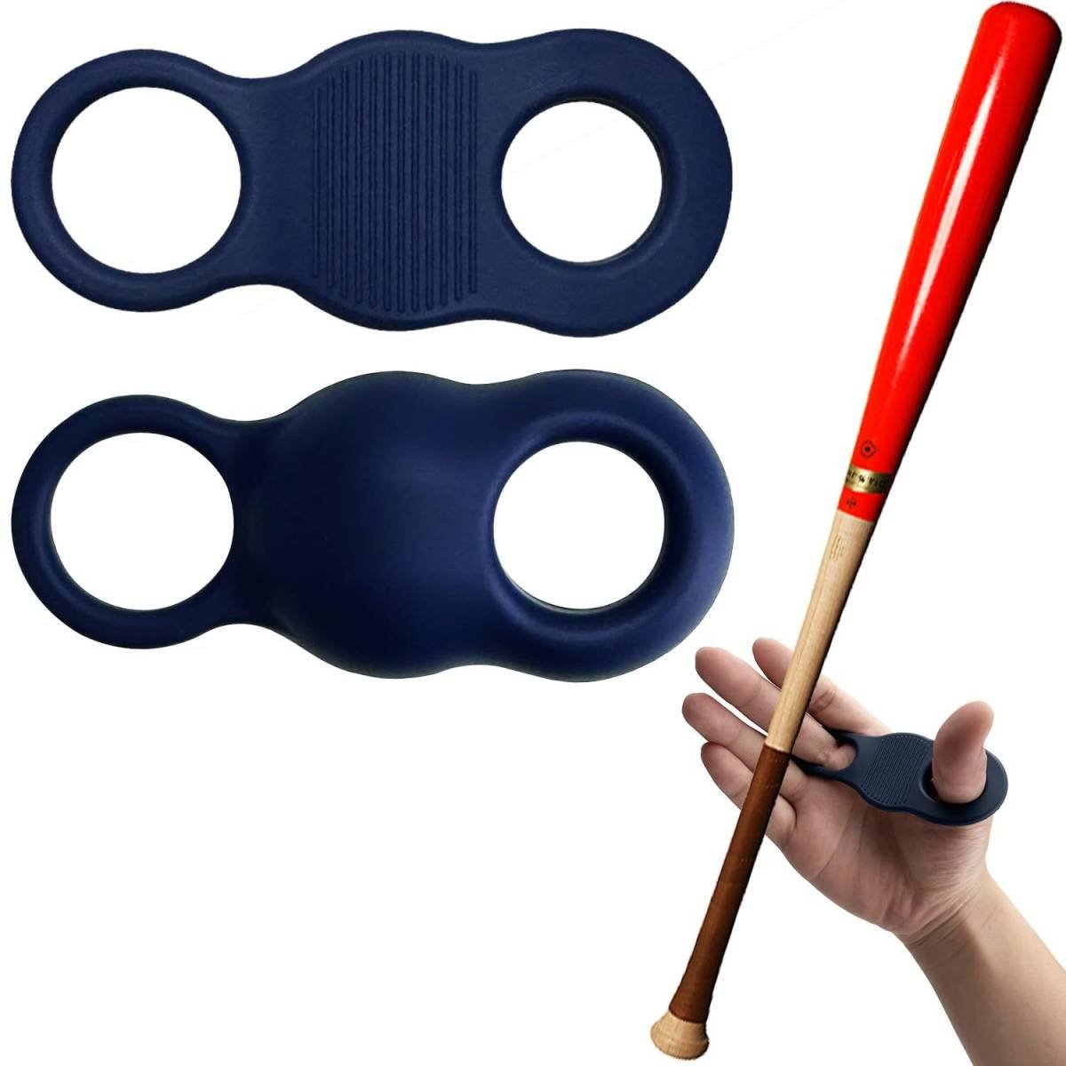 2 Pack Soft Silicone Baseball&Softball Thumb Guards for Shock Absorption, Blister Prevention, Bat Sting Reduction for Swing Training （blue）