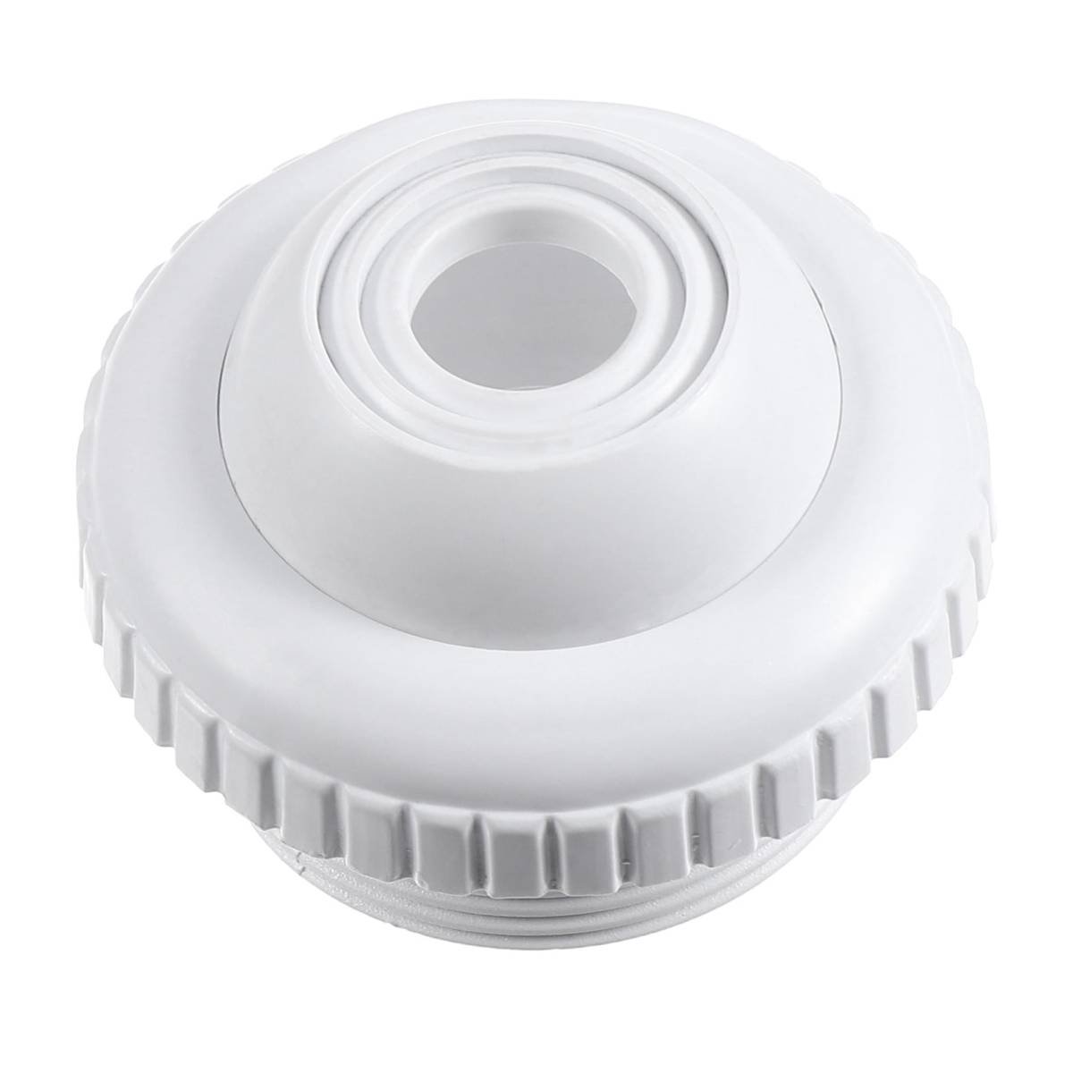 SWETRACE 1Pack Nozzle for Pool Aerator and Spa Usage in White PVC 2.4x2.4x1.6in