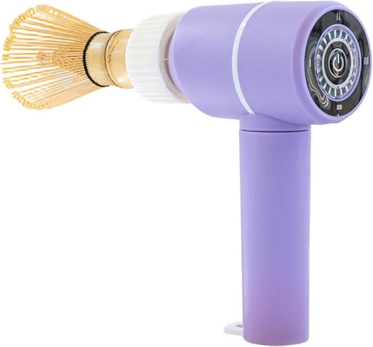 Electric Matcha Mixer Purple One Size Three-Speed No Splash Tea Maker 1pc