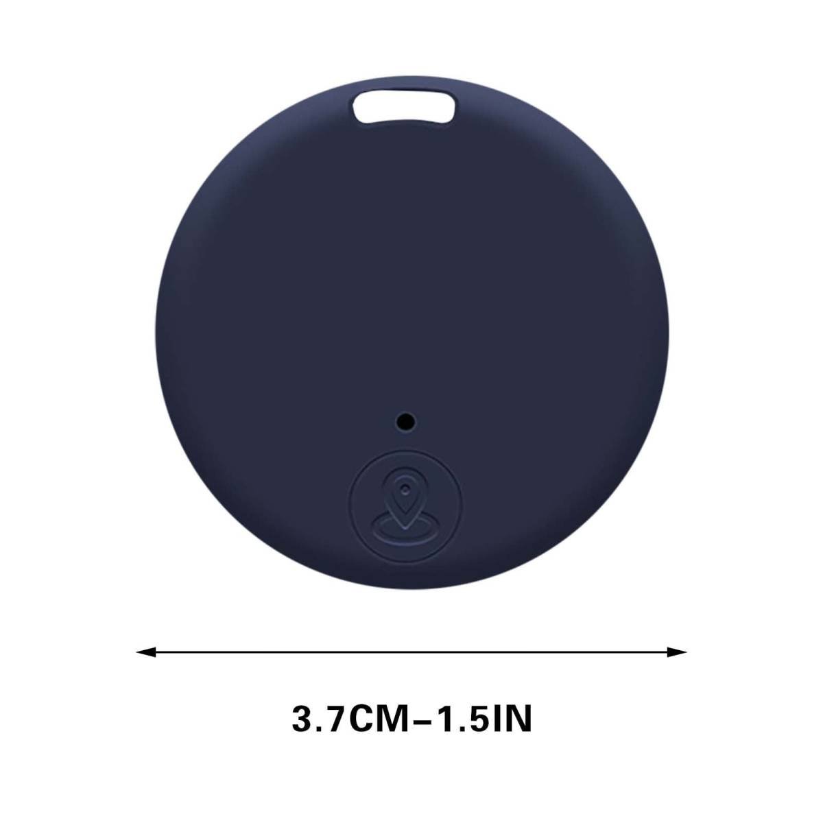 Bluetooth 5.0 Two-Way Alarm Key Finder, Smart Anti-Loss Tracking Device for Keys, Wallet or Pets, Ultra-Low Power Consumption with 6-Month Battery Life, Compact and Portable Locator C