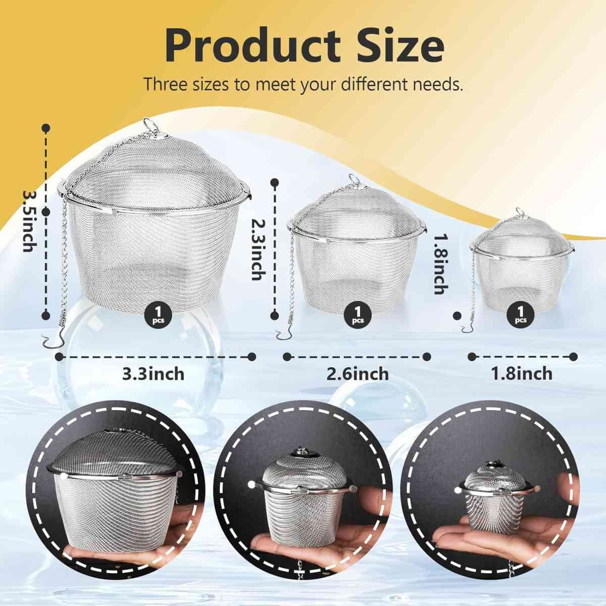 Ultrasonic Cleaner Basket, Stainless Steel Basket for Ultrasonic Jewelry Cleaner, Jewelry Steam Cleaner Basket Small Parts Washing Basket for Jewelry, Watch Parts
