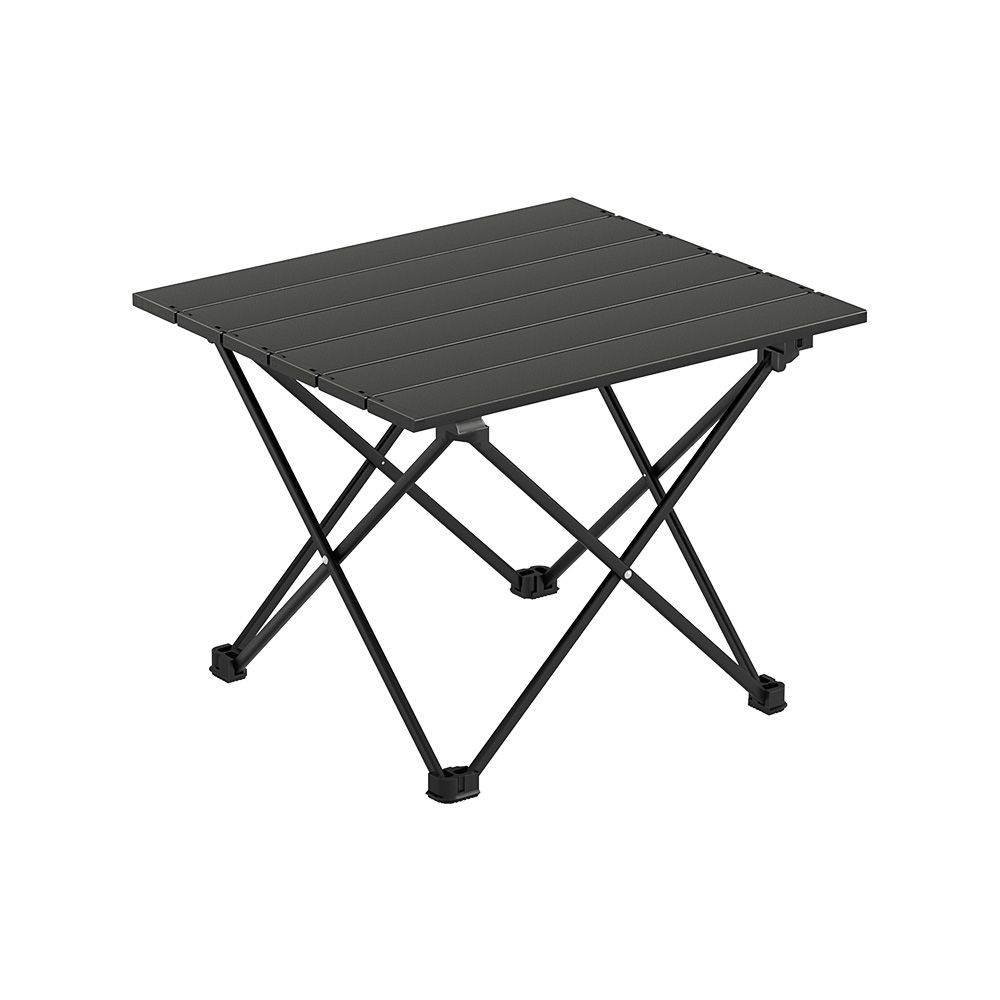 Folding Camping Table 40 cm, Roll-Up Aluminum Picnic BBQ Outdoor Table