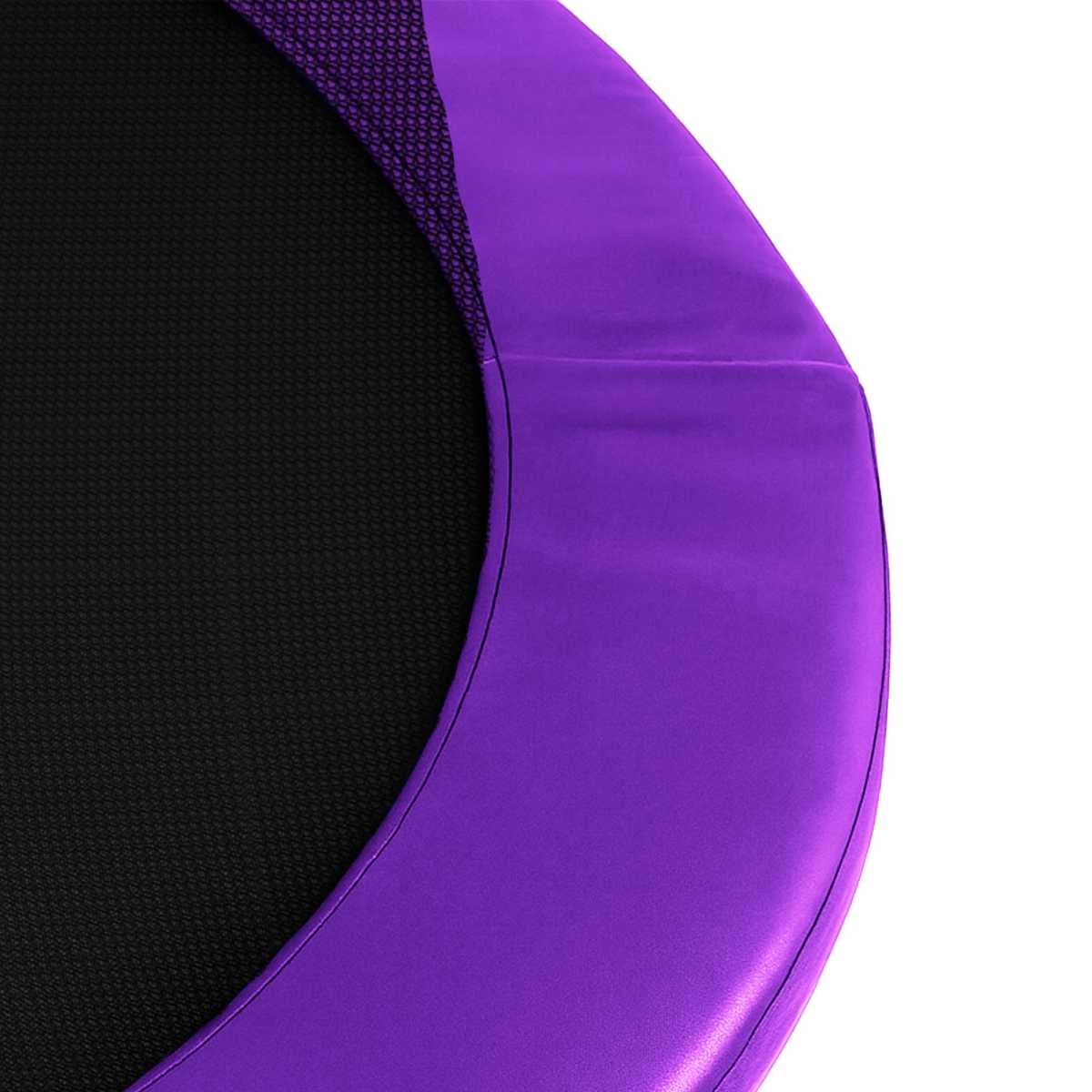 Kahuna 10ft Trampoline Pad and Net - Purple