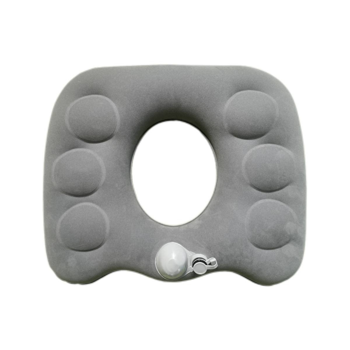 1 Piece Donut Seat Cushion Anti-Slip for Office Chair Car Grey Comfort Support Pillow