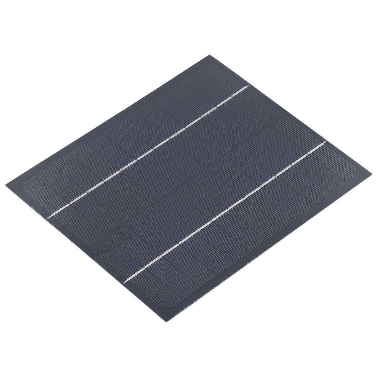 Solar Panel Waterproof 6W 12V DIY Solar Panel for Solar Toys/Lights/Displays Scientific Projects