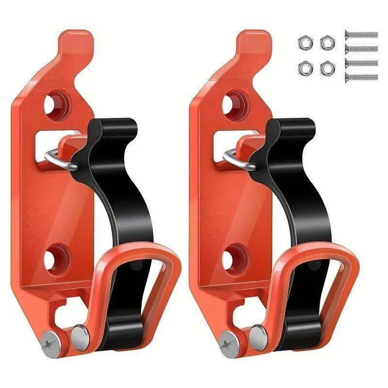8 Pcs Fixed Hanging Latch Orange