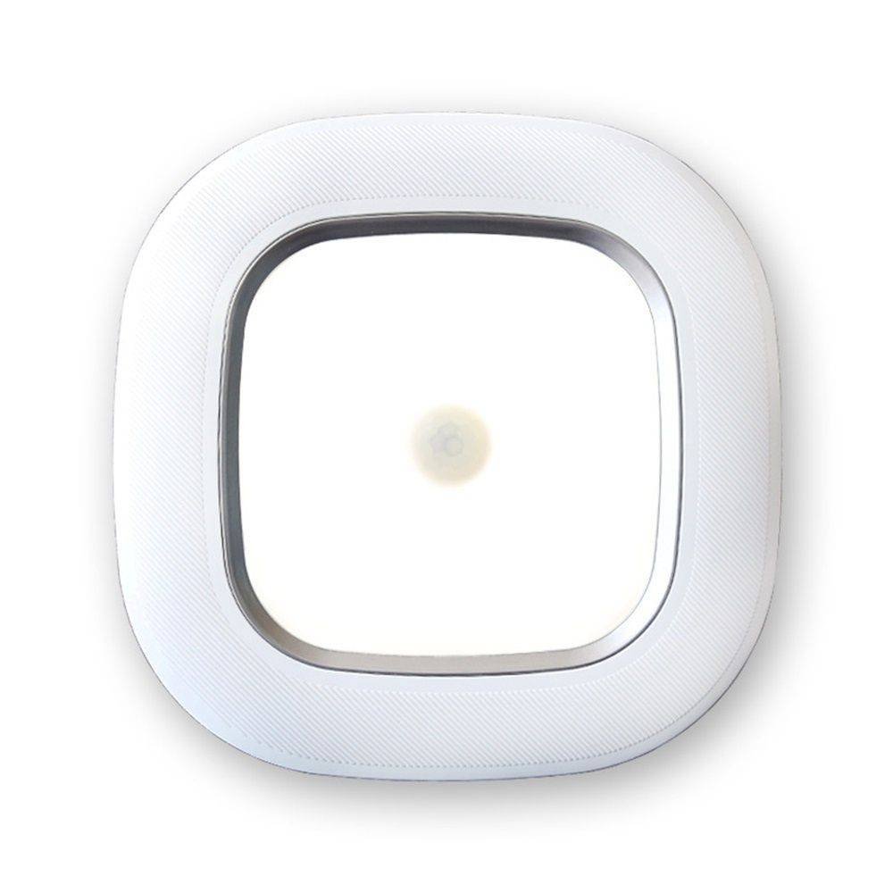 Motion Sensor Ceiling Light Battery Operated, Wireless Motion Activated LED Light 300LM White Indoor Lights for Closet Cordless Stair Hallway Bedroom Pantry Shed Shower Light