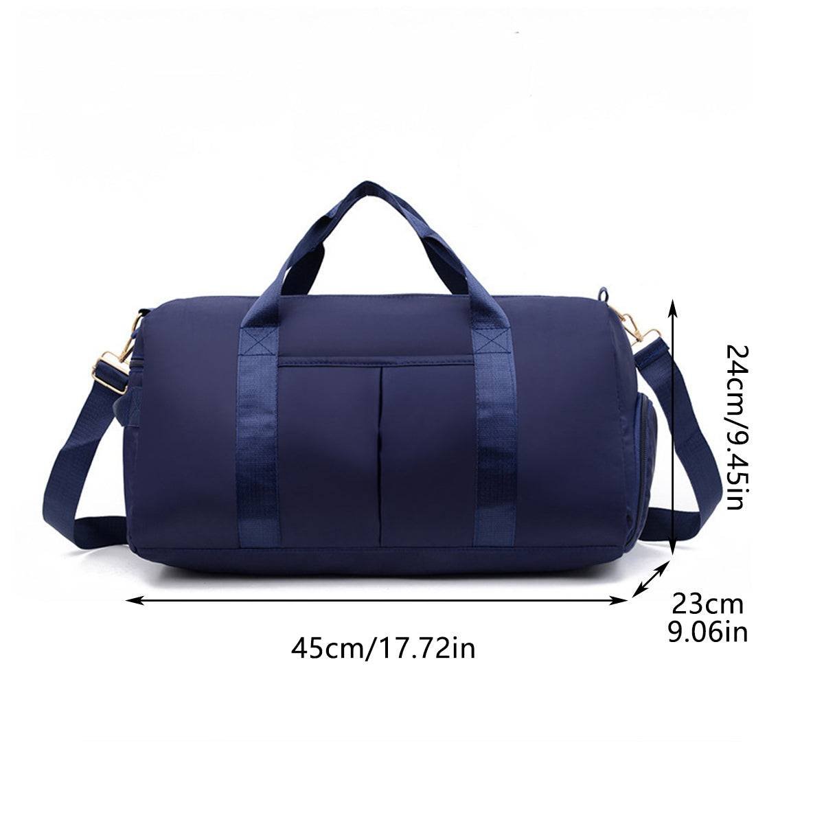 Waterproof Gym Bag Travel Duffle Sports Bag Wet Dry Large Tote for Men Women