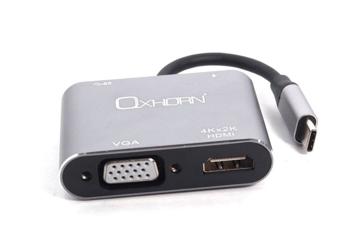 OXHORN AD-U31-HVUC Type C Video Adapter