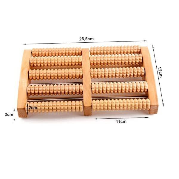 Foot massager / Foot massage - Wooden massage roller