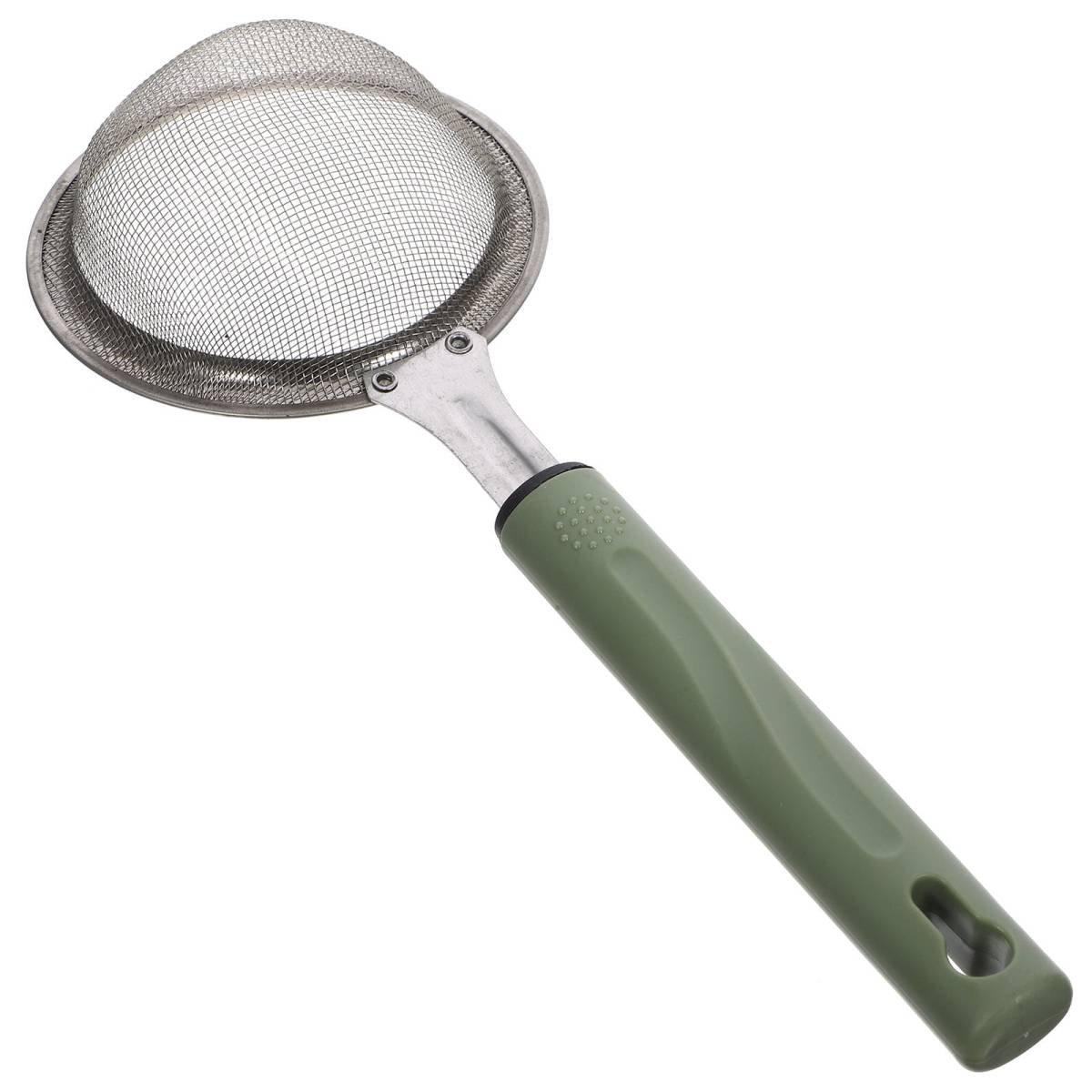 WHAMVOX Sifters Liquid Strainer Extra Fine Mesh Stainless Steel Colander