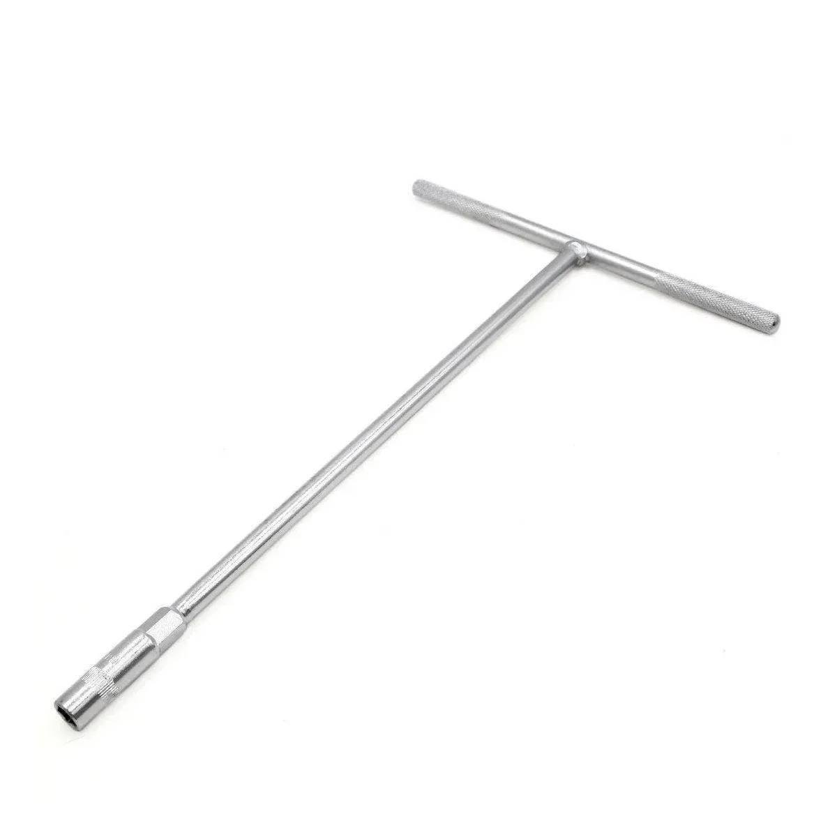 6-19mm Steel T Shaped Hex Wrench Hand Tool Spanner Socket Adapter Repair - 18mm