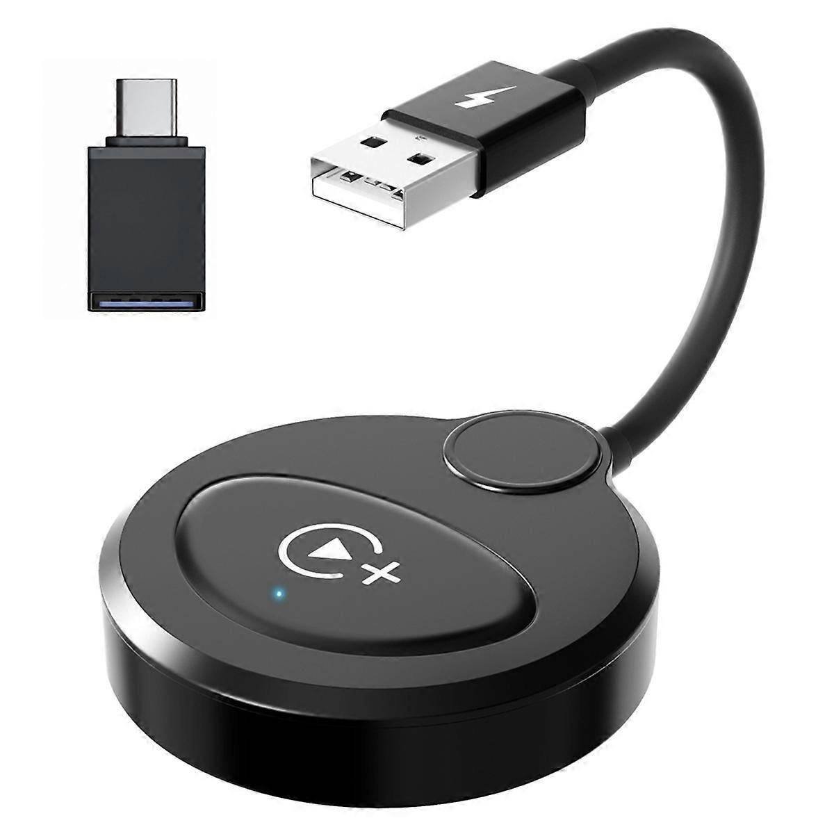 Wireless CarPlay Adapter, Compact Plug & Play Upgrade for CarPlay