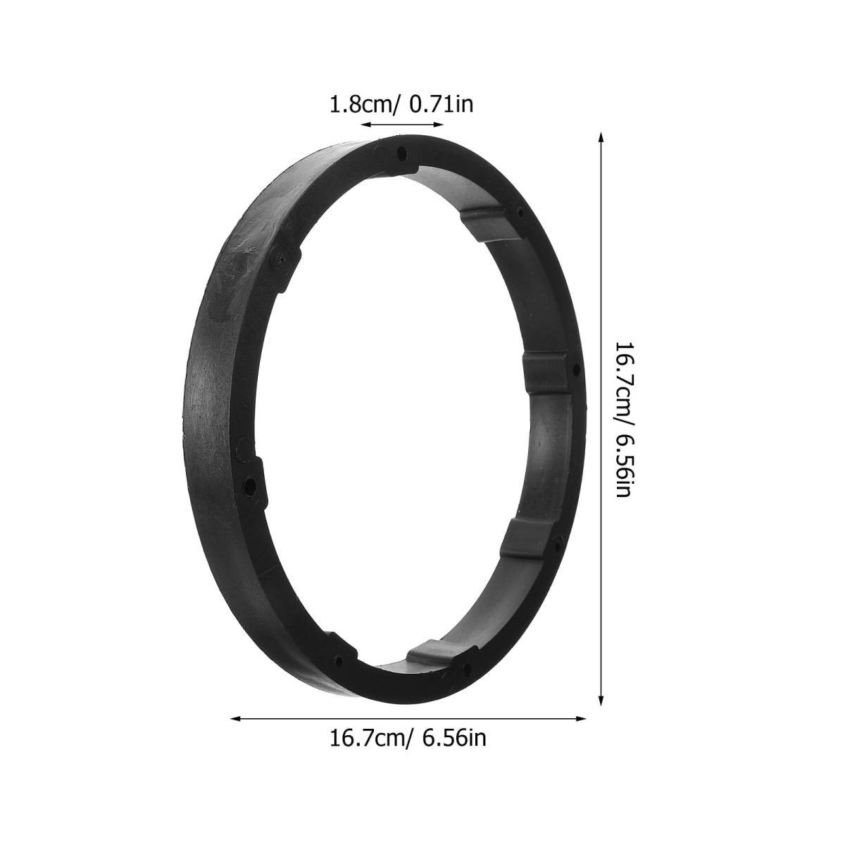 SWETRACE Speaker Spacer Adapter Mount Plastic 1 Pair 6.5 Inch