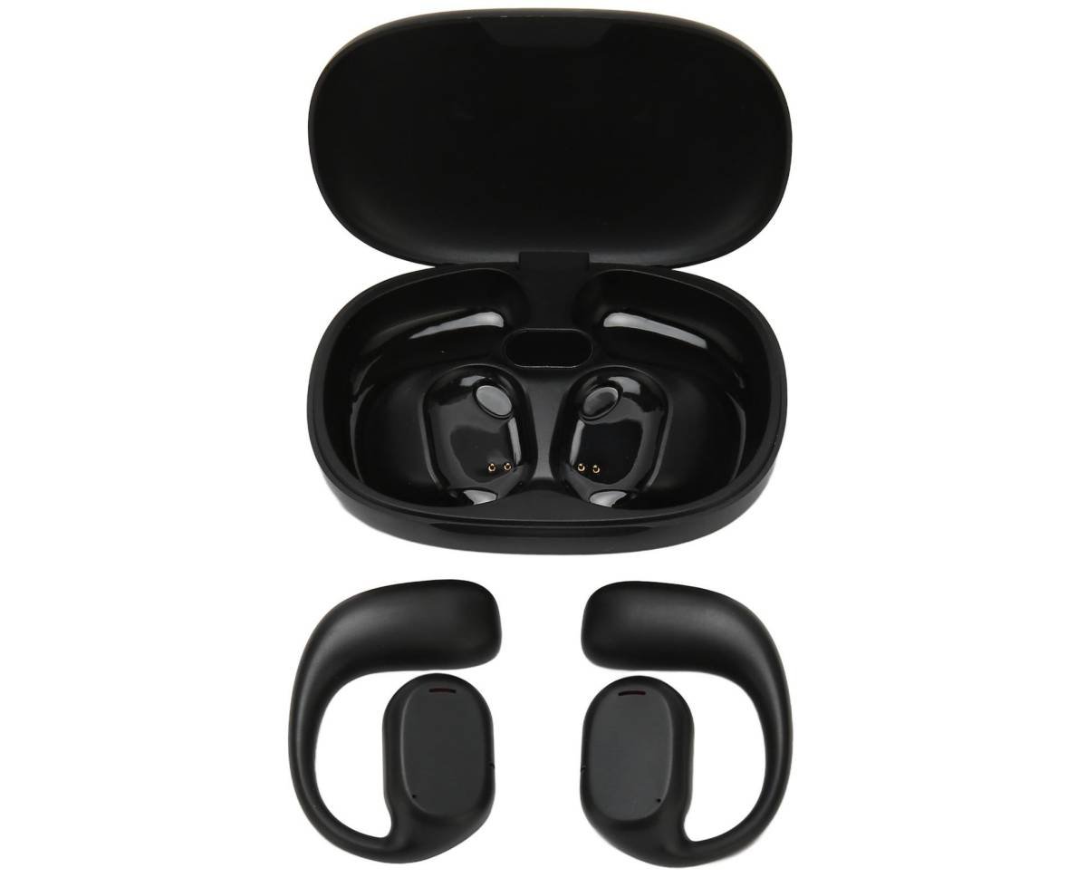 Wireless Translator Earbuds Bluetooth 5.1 Translation Earbuds 74 Languages 70 Accents Translator Device with APP for Music Call Black