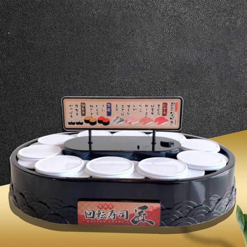 Rotating Cupcakes Machine Automatic Rotating Display Table Swing Tray for Kids Birthday Party Gifts Sushi