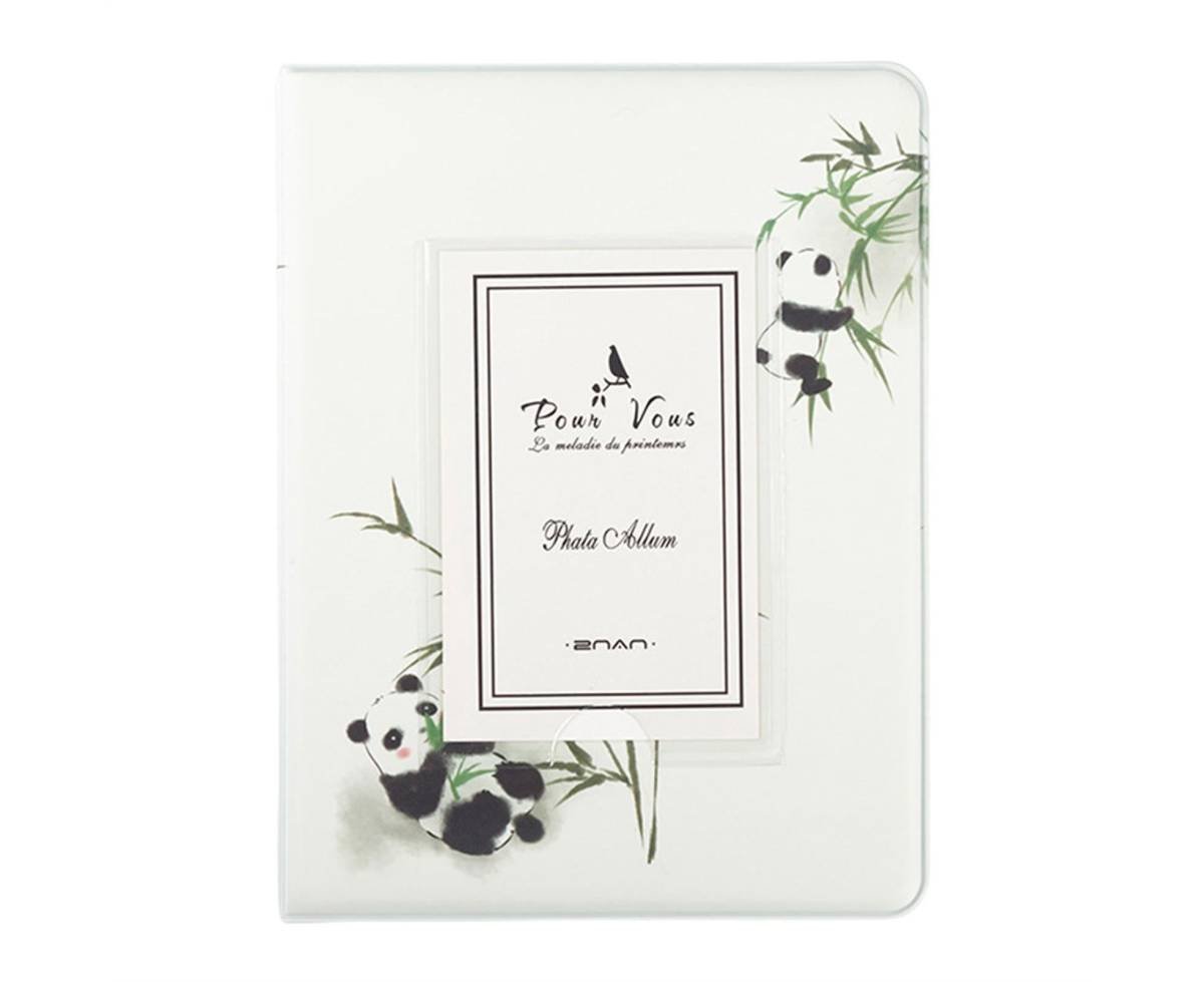 Photo Album High Capacity Dust-proof Inserted Type 64 Pockets 3 Inch Picture Storage Book for Home