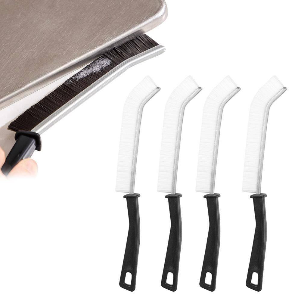 4Pcs Gap Cleaning Brush Crevice Cleaning Tool Multifunctional Brushes for Household Shutter Door Window Track -White