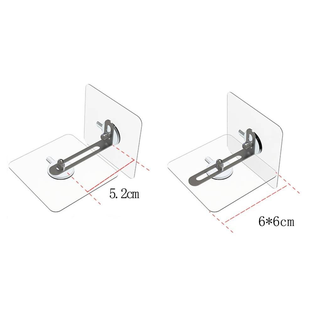pcs Furniture Wall Anchors without drilling the wall Install anti-tip furniture with kit proofing Attach the shelf to the wall to prevent furniture from falling