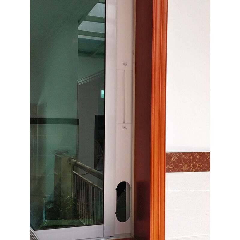 2 Pack Adjustable Window Seal Plates for Portable Air Conditioner, 55 to 110cm Opening 7.5 to 20cm