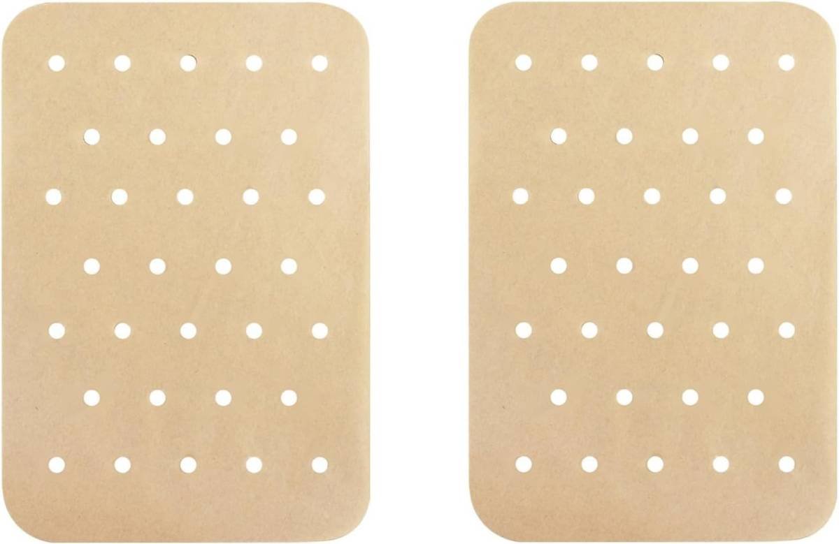 120 pieces of Airfryer paper baking forms, Airfryer baking forms compatible with Ninja Foodi Dual Airfryer, non-stick perforated baking paper compatible with Ninja DZ201 DZ401