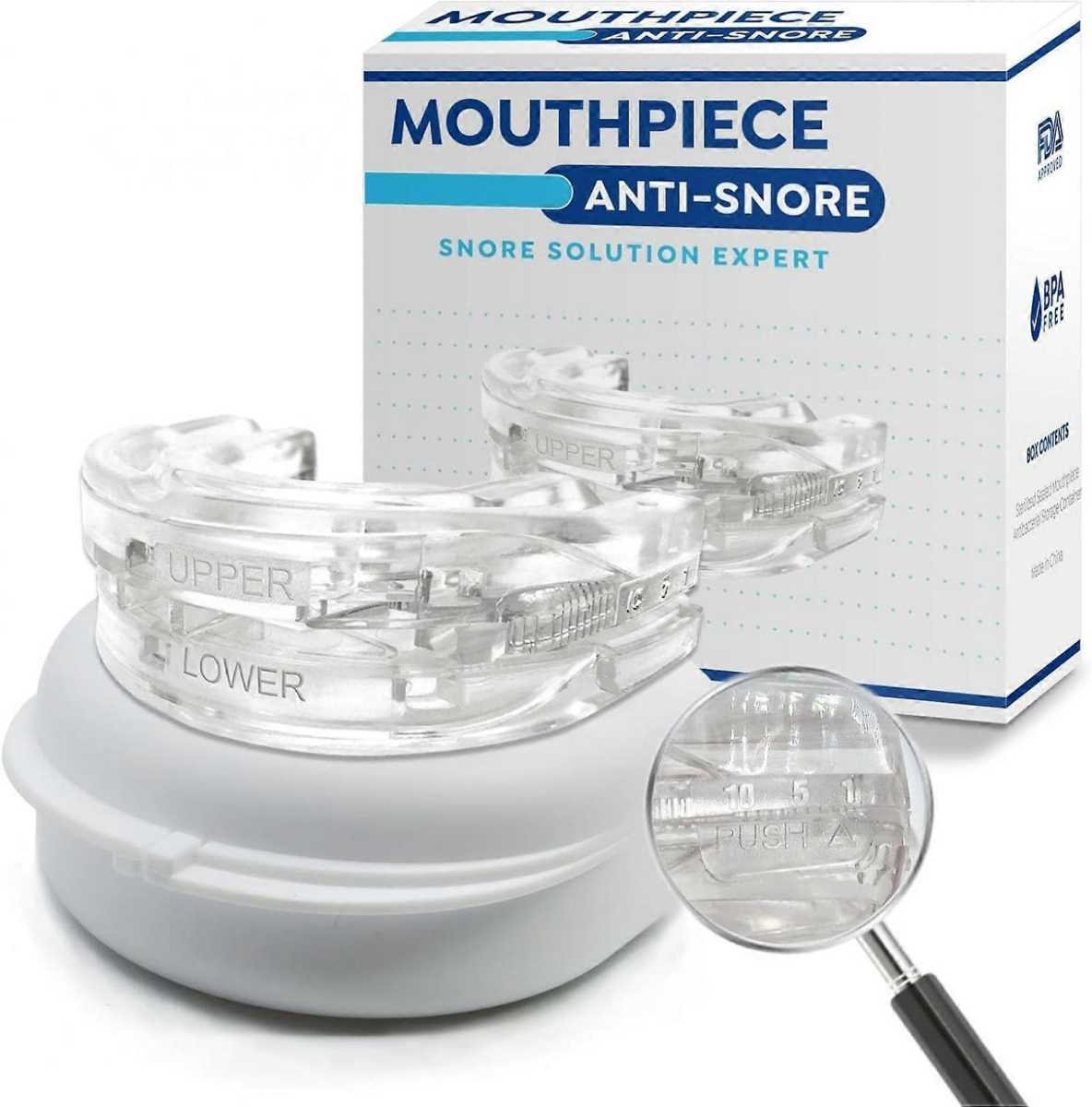Anti-snoring devices, adjustable anti-snoring devices, snoring aids for men and women, anti-snoring aids for comfortable sleep and anti-snoring