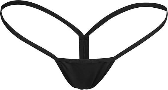 Women's XXL Thong Underwear 5 Pack Narrow Waistband
