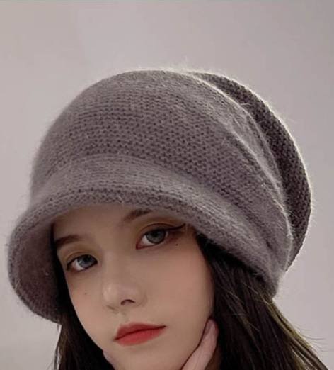 Ribbed Knit Beanie Hat - Winter Warm Skull Cap for Men Women - High Quality Acrylic Close Fit Casual Cuffed Hat - Brown