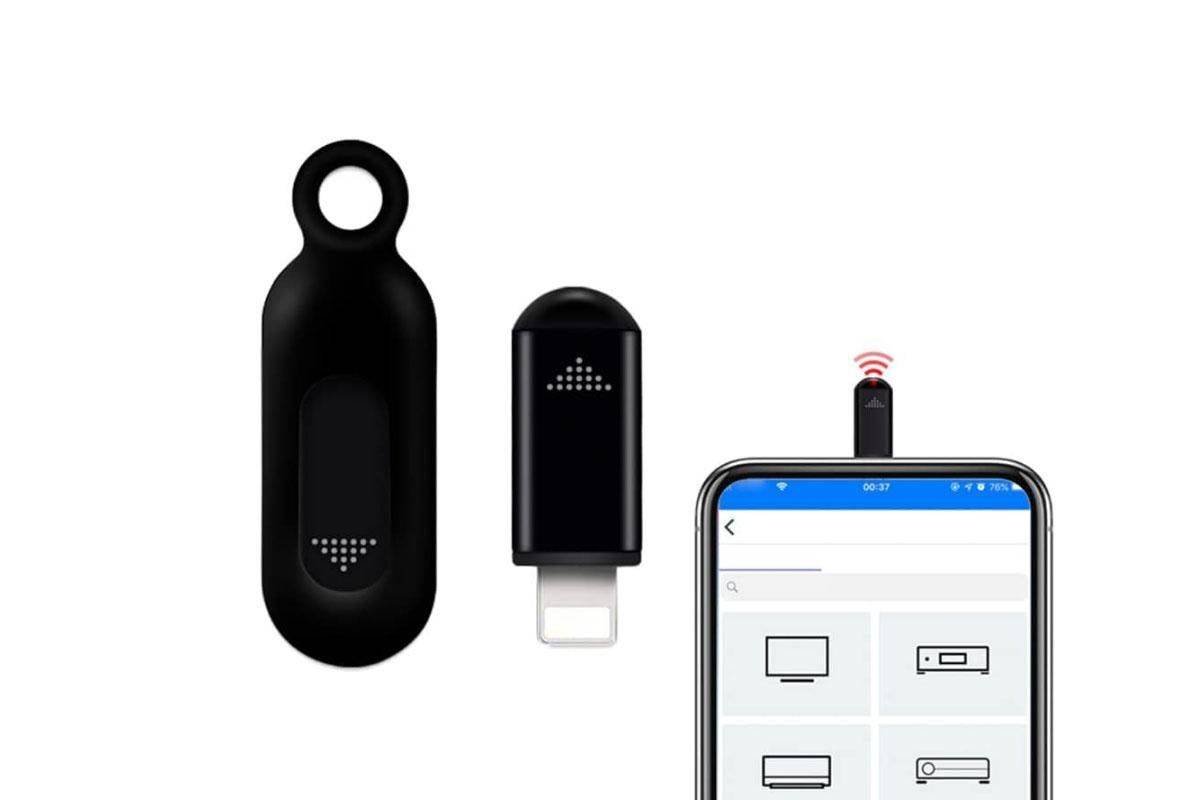 Mini Smartphone IR Remote Controller Adapter for iPhone Mini Infrared Universal Control All in One Air Conditioner/TV/DVD/STB -USB-C