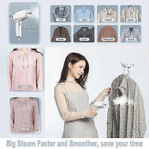 Foldable Travel Handheld Steamer for Garments Clothes Fabric Home Iron