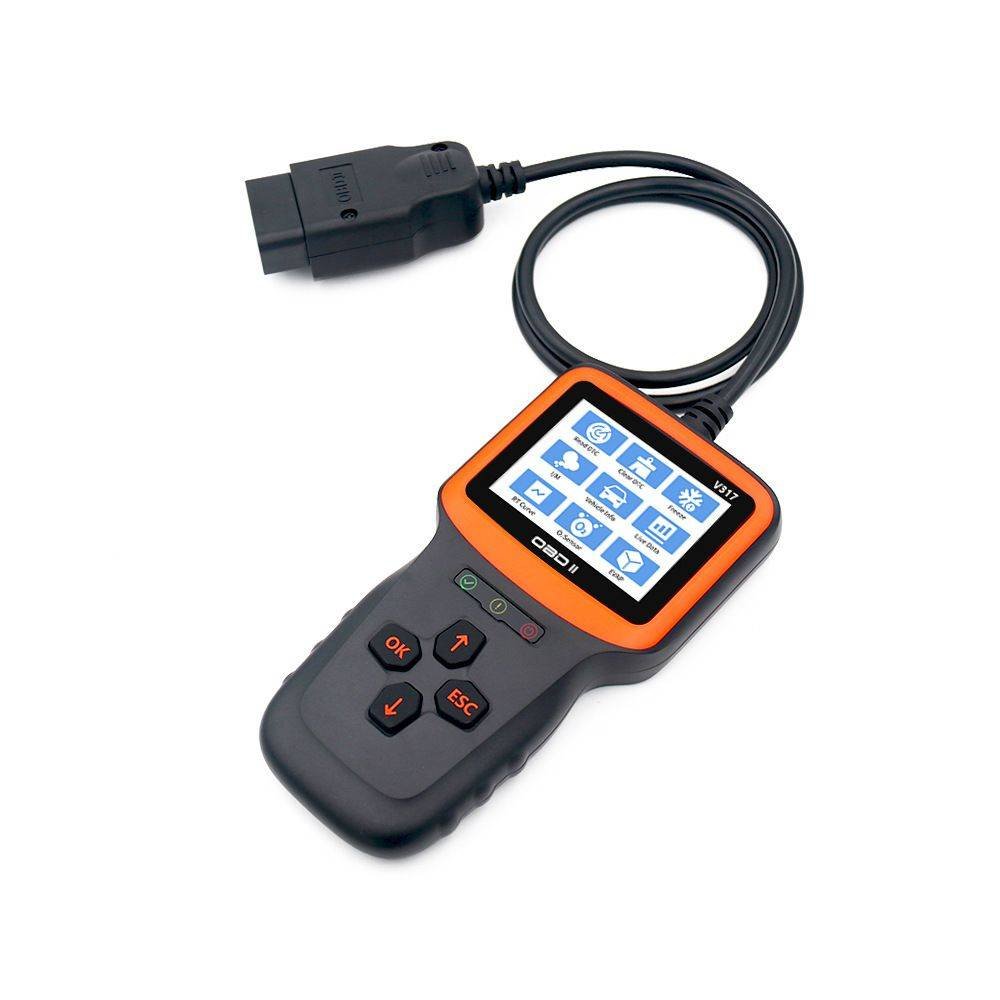 OBD2 Scanner Diagnostic Tool, Vehicle Check Engine Code Readers with Reset & I/M Readiness & More, Car OBDII/EOBD Diagnostic Scan Tool
