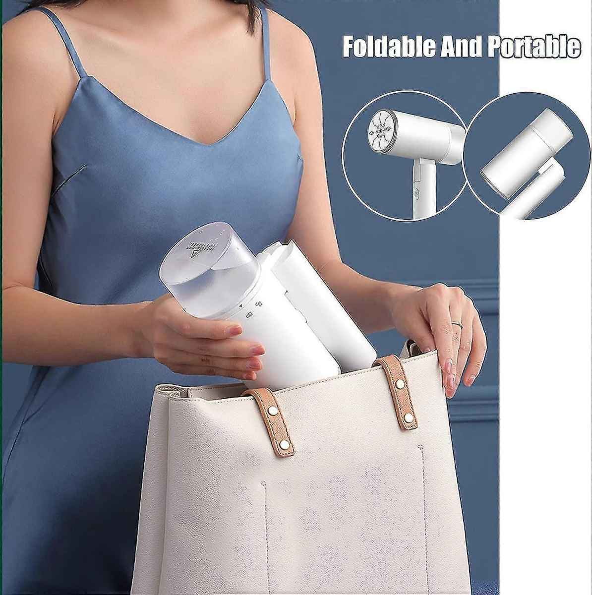 1200W Vertical Travel Steam Iron 200ml Lightweight Portable Handheld Steamer